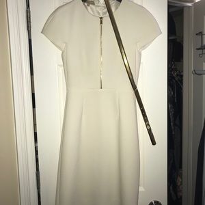 Michael Kors Collection 2017 Scuba Ivory Dress